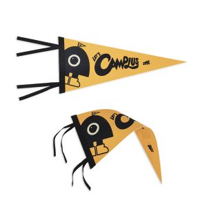 Digital printing Exhibition Decorative Pennant Banner machine washable