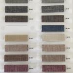 Visibility Pleated Blinds Fabric for Sound Insulation and 24 Hours After-Sales