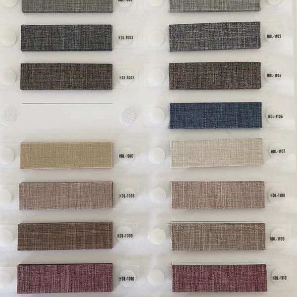 Customizable Bathroom Pleated Blinds Fabric for Customization Spaces Tailored
