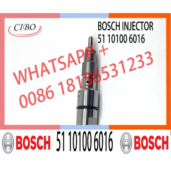 on stock fuel injector 0445120024 51 1 0100 6016 for MAN truck