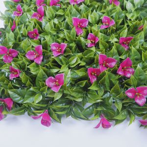 Exhibition Artificial Green Wall Panels Outdoor PE PP