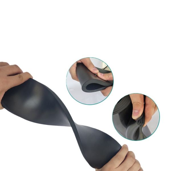 Flame Retardant Silicone Foam with Volume Resistivity ≥1.0x1015 Q-cm, Tensile