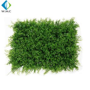 UV Resistant Artificial Grass Wall , PE Material Artificial Fence Roll