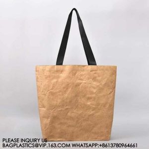 Untearable Washable Promotional Recycled Custom Logo Printed Waterproof Washable