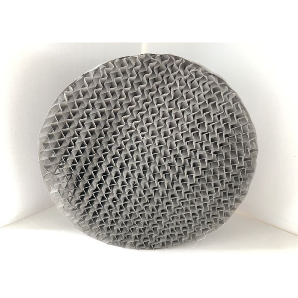 304 Knitted Metal Structured Packing Low Load Properties High Flux Heat