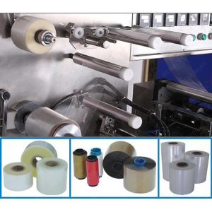 CE Standard Cellophane Film Packaging Machine / 3d Cellophane Film Wrapping