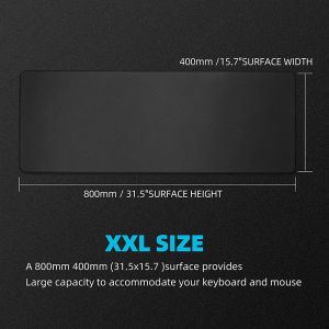 Say Goodbye to Slipping Mouse Pads DANTU Extended Desk Pad