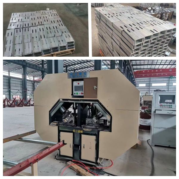 Steel Structure Channel Steel Cutting And Punching Machine