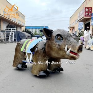 Dinosaur Rideable Scooters for Shopping Mall and Square