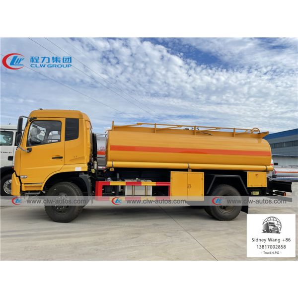10cbm Dongfeng Tianjin Kingrun 4x2 Fuel Transport Truck