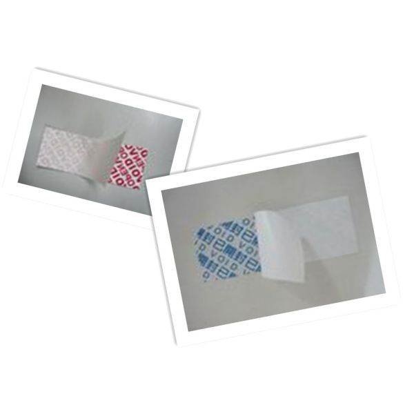Buy Total Transfer Tamper Evident Label Material Hight Secure Function at wholesale prices