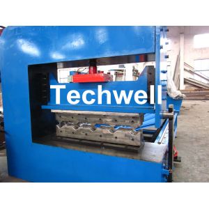 Auto Crimping Cold Roll Forming Machine , Arch Metal Roofing Forming Machine