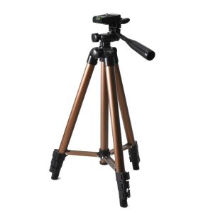 Aluminum Mobile Phone Tripod 1.3 Beige Champagne Gold