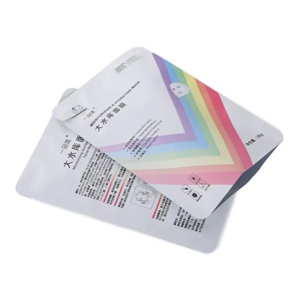 Mini Tea Bag Small Pouch Three Side Seal Aluminum Foil Packaging Mylar Bag Flat Sachet For Tea Coffee