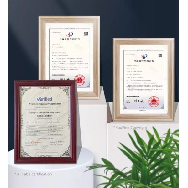 Hand Carved Garden Decor Life Size Female Angel White Marble Sculpture