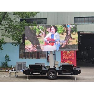 P3.91 Full Color Car LED Display Advertising Convenient HD Model Waterproof
