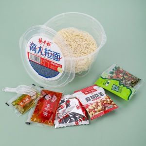 Ramen Noodles Fragrant Sesame Flavor Non Fried Instant Noodles