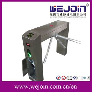 304 Stainless Steel Subway Tripod Turnstile Entry Systems Intelligent Barrier