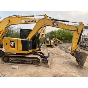 High Maneuverability Closed Cabin Construction Site Excavator Second Hand