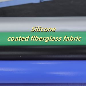 Silicone Coated Fiberglass Fabric 400 g/sqm, 0.3mm Thickness