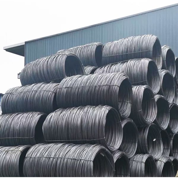 Buy Q195 Q235 Steel Wire Rod Galvanized Iron ISO9001 TISCO at wholesale prices