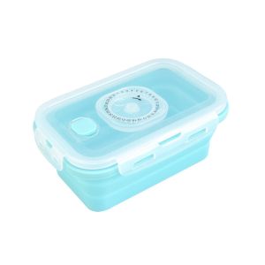 Quality 4Pcs Freezer Safe Collapsible Silicone Food Storage Container for sale