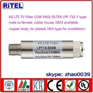 4G LTE TV FILTER LOW PASS FILTER LPF-694 For 4G Interference, TV signal purifier