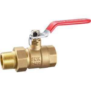 3308 3309 Brass Ball Valve DN15 DN20 DN25 DN32 Stem Packing Nut Design with