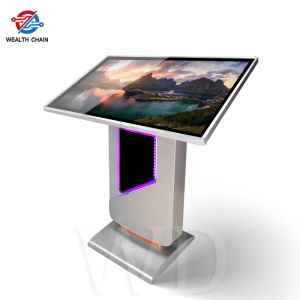 U Stand TFT LCD 350 Nits Workplace Digital Signage , Touch Screen Information