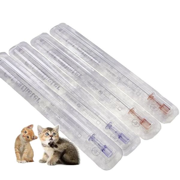 Cat Urine Catheter With Stylet Veterinary Urinary Catheter Flushing Retaining