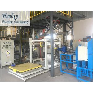 Quality Lifting And Lowering Powder Packaging Equipment With Exact Feeding Rate for sale