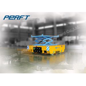 scissor hydraulic lifting rail battery transfer heavy transfer cart