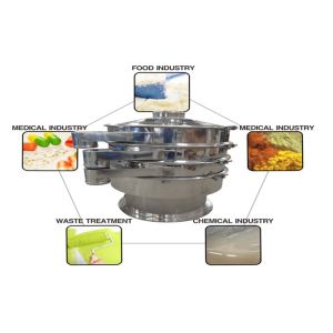 12-200 mesh Vibrating Sifter Machine Fine Milk Powder Sieve Machine 1300kg/h