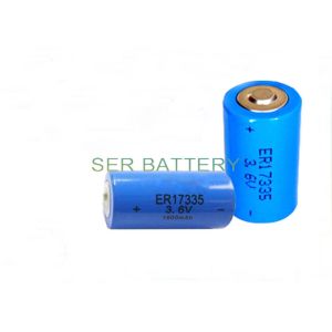 Customized 2/3A Li SOCL2 Battery ER17335 3.6 Voltage 1900mAh For Miner Light