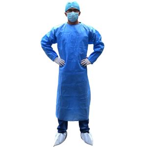 Quality ODM Shield Bacterial Sterile Disposable Patient Exam Gowns for sale