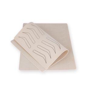 Blank And Eyebrow Sharp Rubber Fake Tattoo Practice Skins