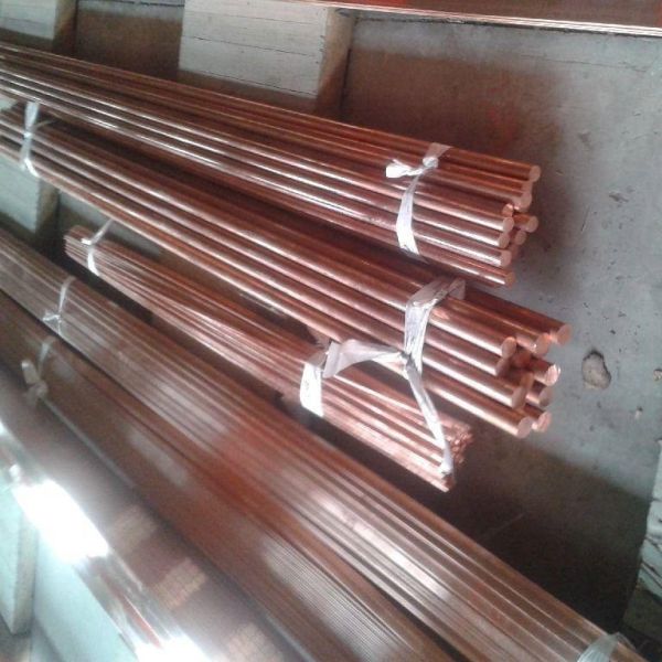 C10200 T1 / C103 Copper Round Bar Rod Diameter 5 - 300mm Custom Cutting