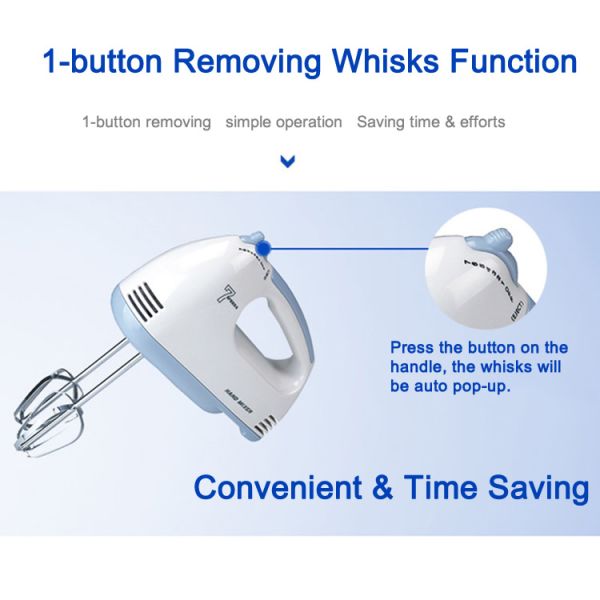 Automatic Mixer Electric Household Automatic Egg Beater Egg Beater Baking Mini Hand Egg Beater