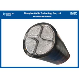 1.1kv NA2XY Aluminum LV Power Cable 4x16mm2 IEC60502-1