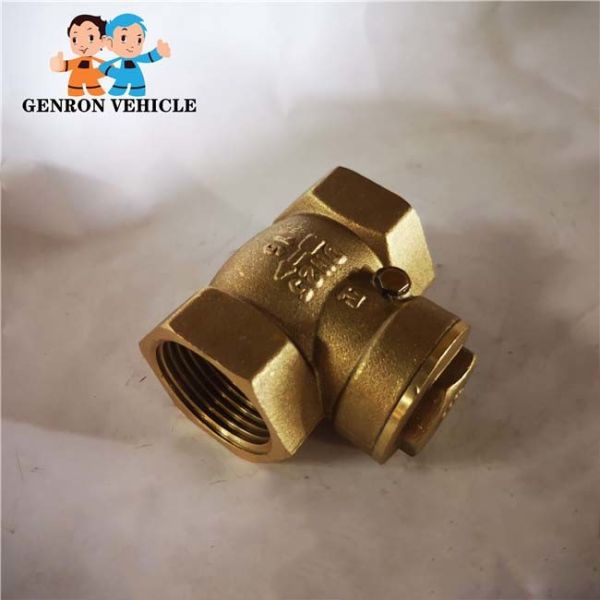Genron High Pressure Forging DN25 Lockable Ball Valve For Semi Trailer