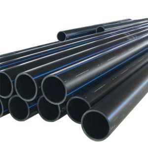 Diameter 300mm HDPE Water Pipes Black Color Pe100 Large Sizes