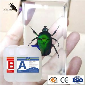 Top Coating Art Epoxy Resin Encapsulation Fast Drying Epoxy No Bubble