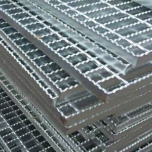 5mm Thickness Floor Drain Serrated Bar Grating Galvanized