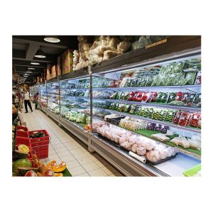 Convenience Store Multideck Air Chiller With LED Light R404a