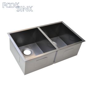 Nano Black PVD Stainless Steel Sink For Apartment