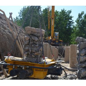 China Square Concrete Hydraulic Pile Breaker Cutter Less Noise KP500S on sale