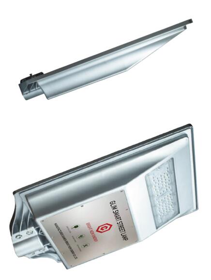 3-6 Meters All In One Solar Street Courtyard Light 30W IP66 Lithium Battery 3000-3500lm