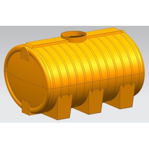 4000 Liters Horizontal Water Tank Mold