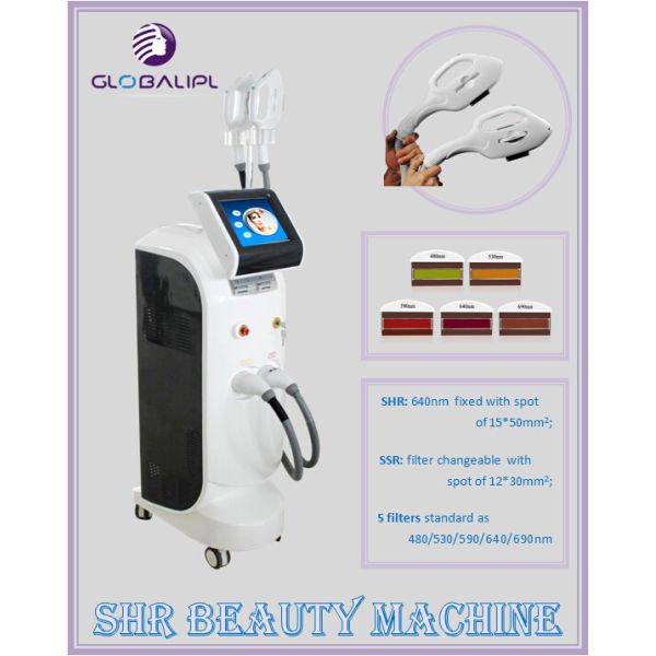 Buy 220V / 110V SHR IPL RF Beauty Equipment For Skin Rejuvenation Acne Therapy at wholesale prices