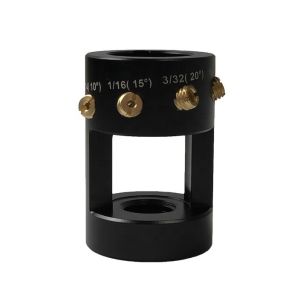 6.5*4.3*4.3 Upper Aluminium Tungsten Electrode Sharpener Grinding Head for TIG Welding